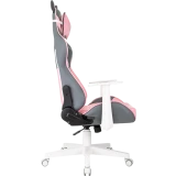 Игровое кресло Бюрократ Knight Catzy Grey/Pink (KNIGHT CATZY)