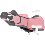 Игровое кресло Бюрократ Knight Catzy Grey/Pink (KNIGHT CATZY)