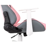Игровое кресло Бюрократ Knight Catzy Grey/Pink (KNIGHT CATZY)