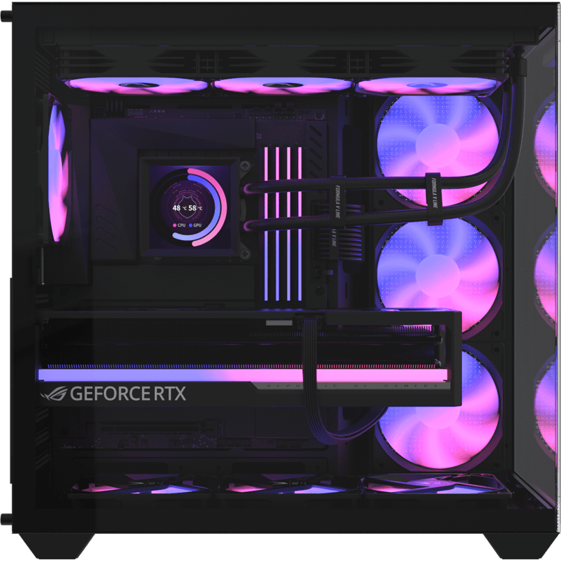 Корпус Formula Crystal Z2 V2 Black - Crystal Z2 Black V2 - фото 3