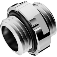 Прямой фитинг для СЖО FREEZEMOD GDS-D10 Silver - GDS-D10-Silver