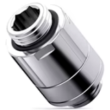 Прямой фитинг для СЖО FREEZEMOD GSSJT-E2 Silver (GSSJT-E2-Silver)