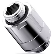 Прямой фитинг для СЖО FREEZEMOD GSSJT-E2 Silver - GSSJT-E2-Silver