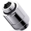 Прямой фитинг для СЖО FREEZEMOD GSSJT-E2 Silver - GSSJT-E2-Silver