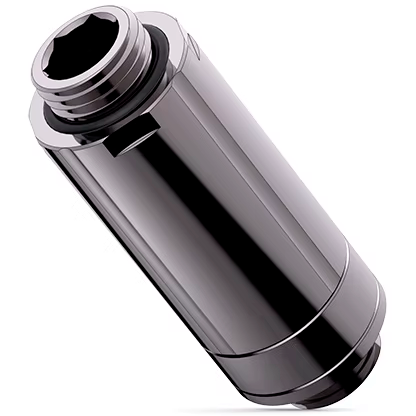 Прямой фитинг для СЖО FREEZEMOD GSSJT-E3 Silver - GSSJT-E3-Silver