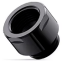 Прямой фитинг для СЖО FREEZEMOD GYCLZ-D10 Black - GYCLZ-D10-Black