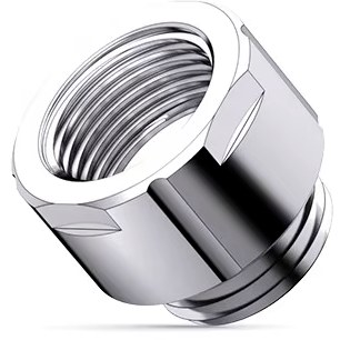 Прямой фитинг для СЖО FREEZEMOD GYCLZ-D10 Silver - GYCLZ-D10-Silver