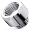 Прямой фитинг для СЖО FREEZEMOD GYCLZ-D10 Silver - GYCLZ-D10-Silver