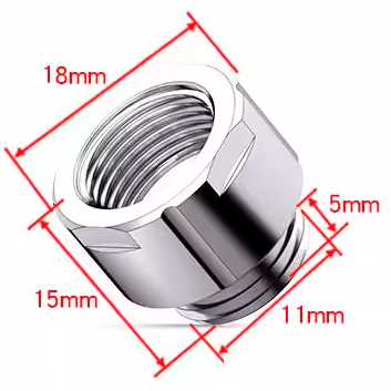 Прямой фитинг для СЖО FREEZEMOD GYCLZ-D10 Silver - GYCLZ-D10-Silver - фото 2