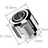 Фитинг для СЖО FREEZEMOD GRGKN-B3 10/13 Black (GRGKN-B3-Black)