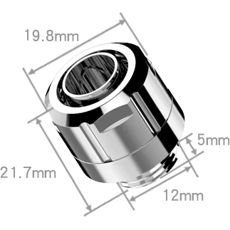 Фитинг для СЖО FREEZEMOD GRGKN-B3 10/13 Silver - GRGKN-B3-Silver - фото 2