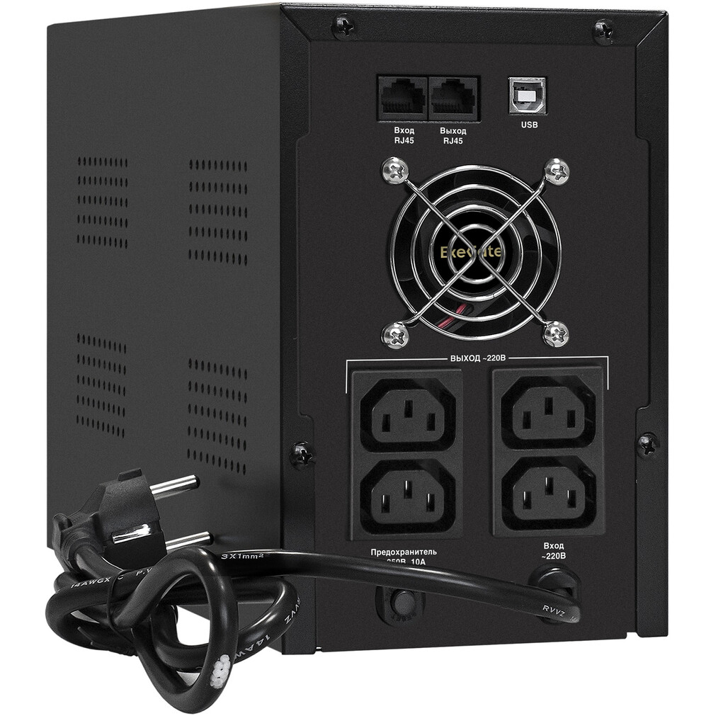 ИБП ExeGate SpecialPro UNB-2000.LED.AVR.4C13.RJ.USB - EX292608RUS - фото 2