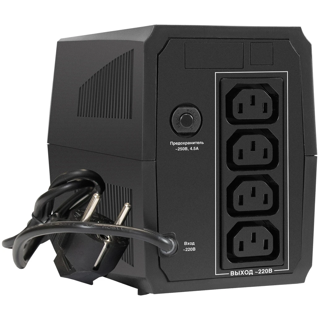 ИБП ExeGate SpecialPro UNB-500.LED.AVR.4C13 - EX294608RUS - фото 2