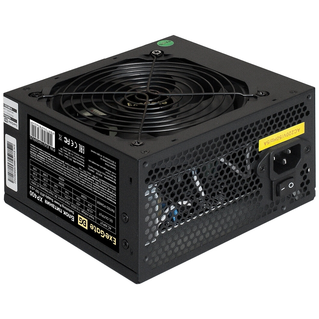 Блок питания 400W ExeGate XP400 OEM - EX219459RUS