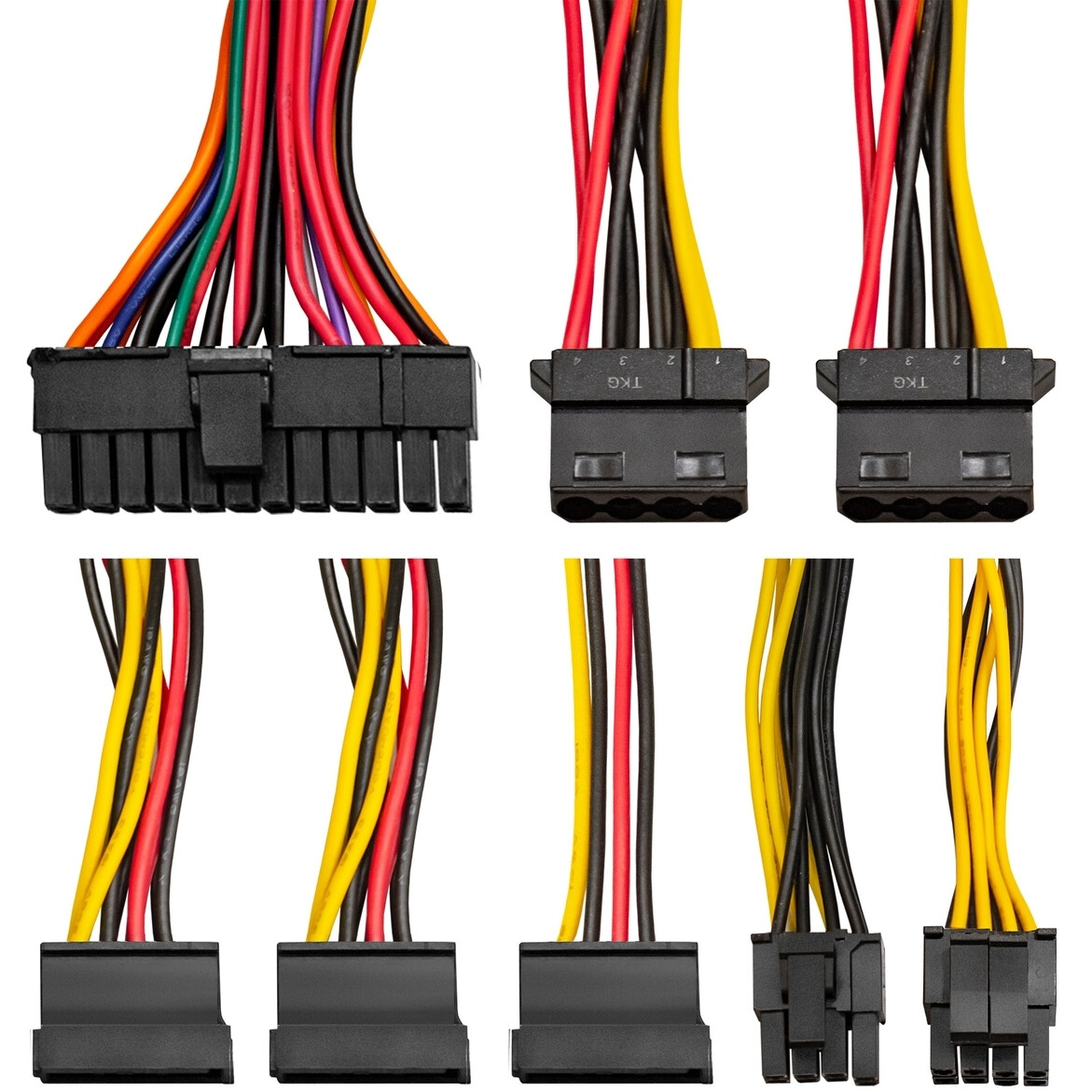 Блок питания 450W ExeGate XP450 OEM - EX219461RUS - фото 4