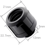 Фитинг для СЖО FREEZEMOD GYGKN-D4 14MM Silver (GYGKN-D4-Silver)