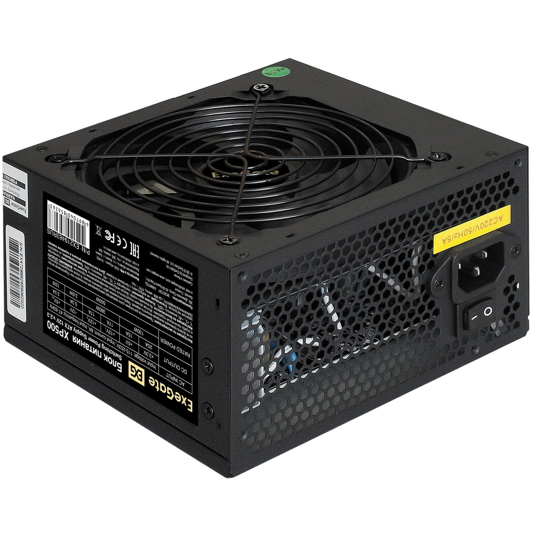 Блок питания 500W ExeGate XP500 OEM - EX219463RUS