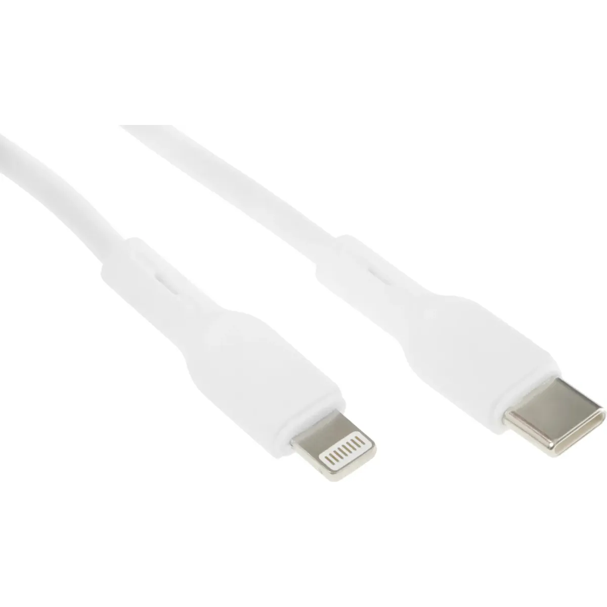 Кабель USB - Lightning, 1м, BoraSCO 38525 White