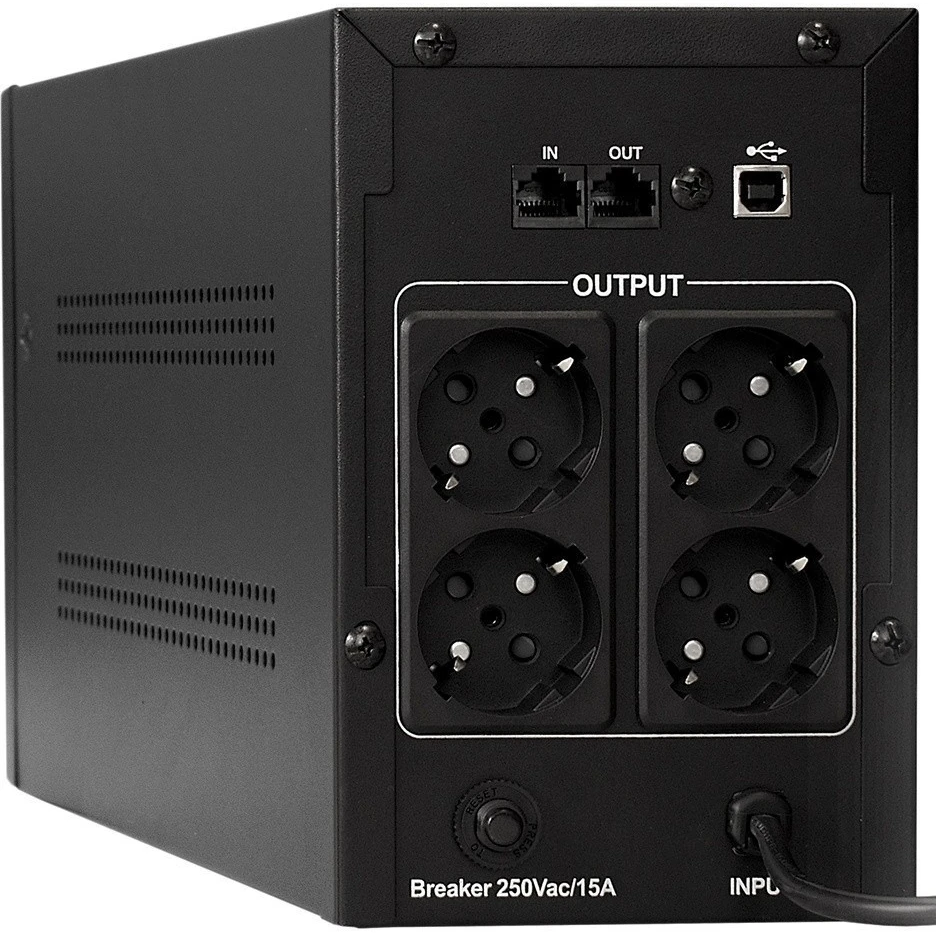 ИБП ExeGate SpecialPro UNB-2000.LED.AVR.4SH.RJ.USB - EP285515RUS - фото 2