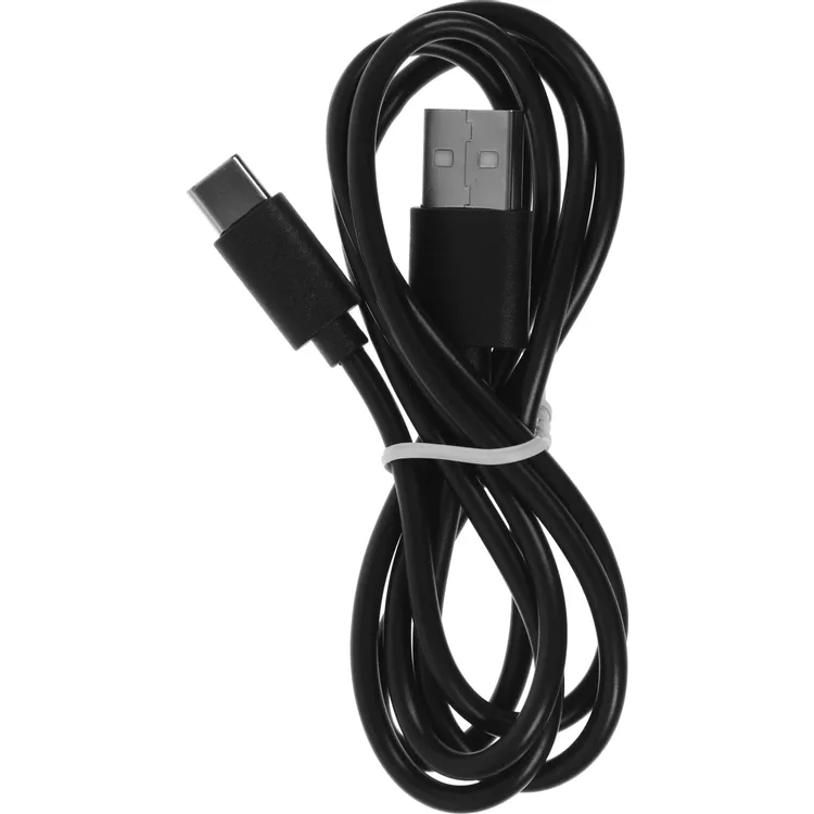 Кабель USB - USB Type-C, 1м, BoraSCO 37340 Black - фото 2