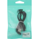 Кабель USB - USB Type-C, 1м, BoraSCO 37340 Black