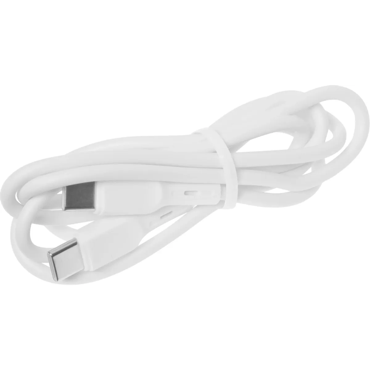 Кабель USB Type-C - USB Type-C, 1м, BoraSCO 38526 White - фото 4