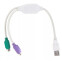 Переходник USB - 2x PS/2, PREMIER 6-082-PS2