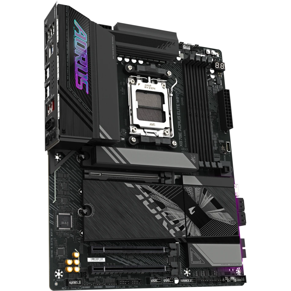Материнская плата Gigabyte X870E AORUS ELITE WIFI7 (rev. 1.1/1.2) - фото 2
