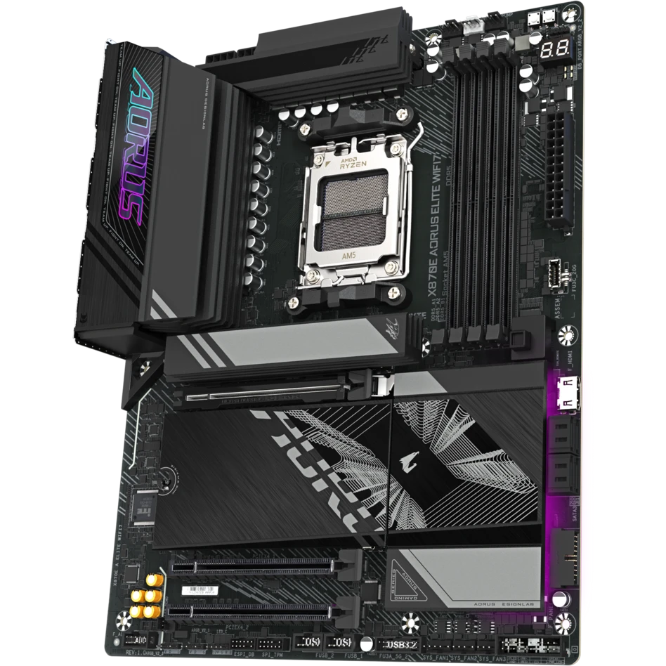 Материнская плата Gigabyte X870E AORUS ELITE WIFI7 (rev. 1.1/1.2) - фото 3