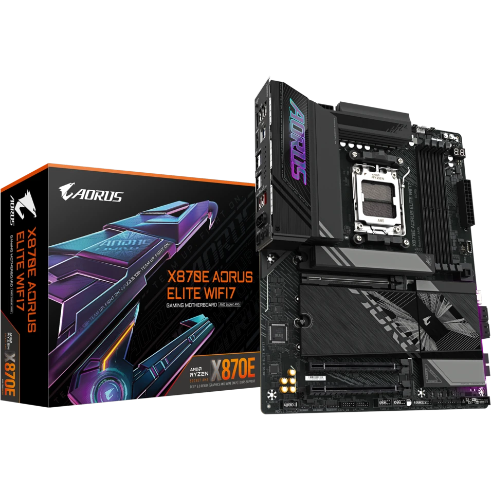 Материнская плата Gigabyte X870E AORUS ELITE WIFI7 (rev. 1.1/1.2) - фото 5