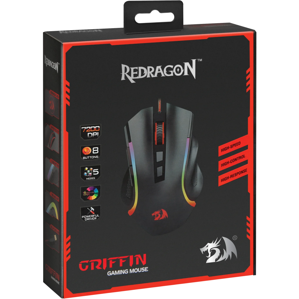 Мышь Redragon Griffin - 75093 - фото 9