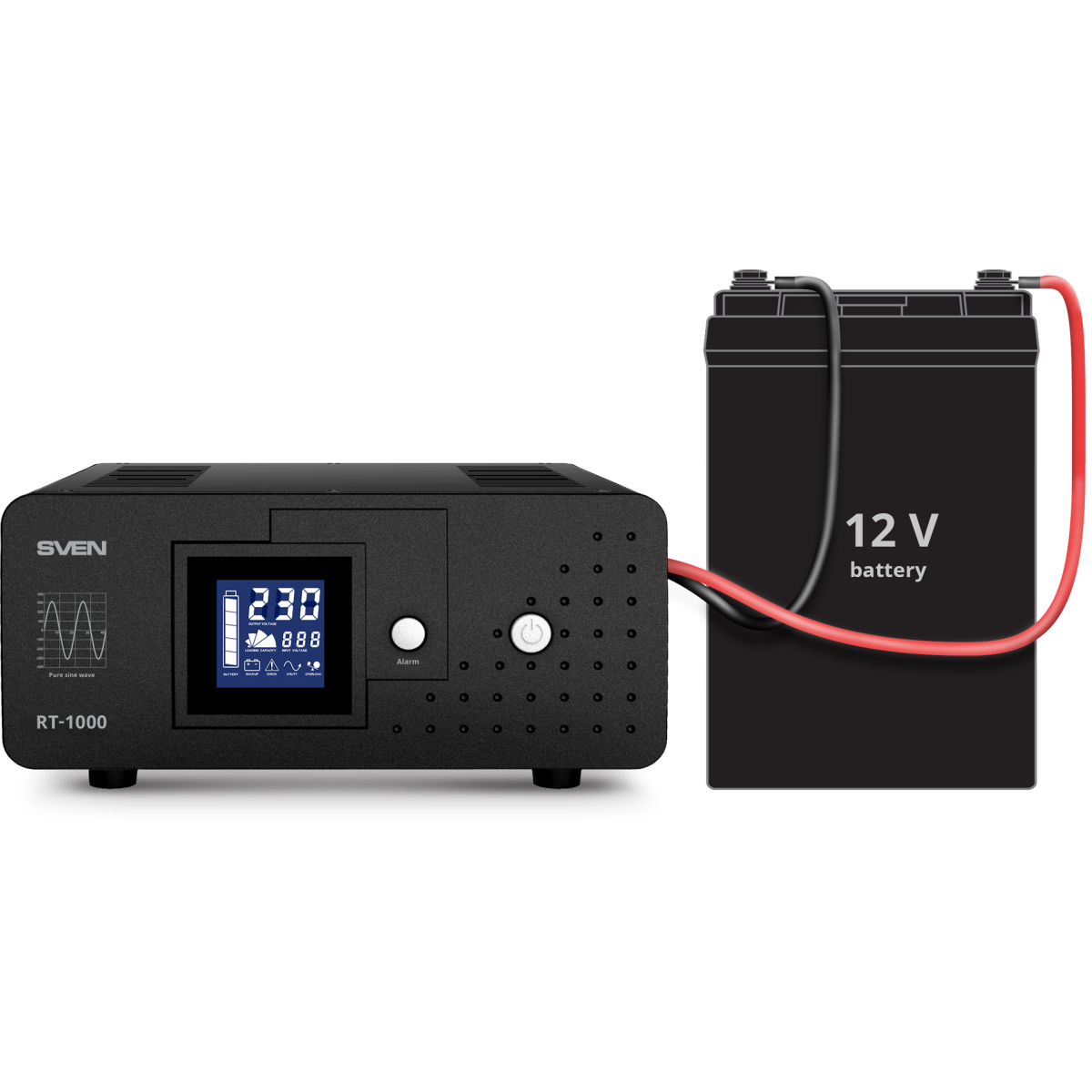ИБП Sven RT-1000 - SV-013110 - фото 3