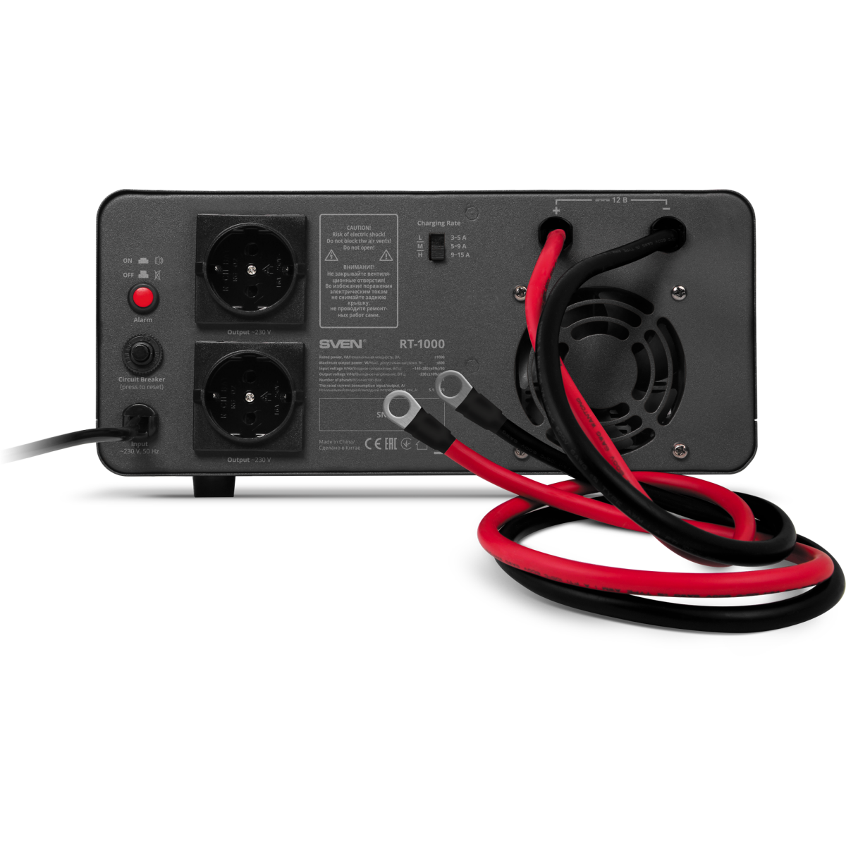 ИБП Sven RT-1000 - SV-013110 - фото 5