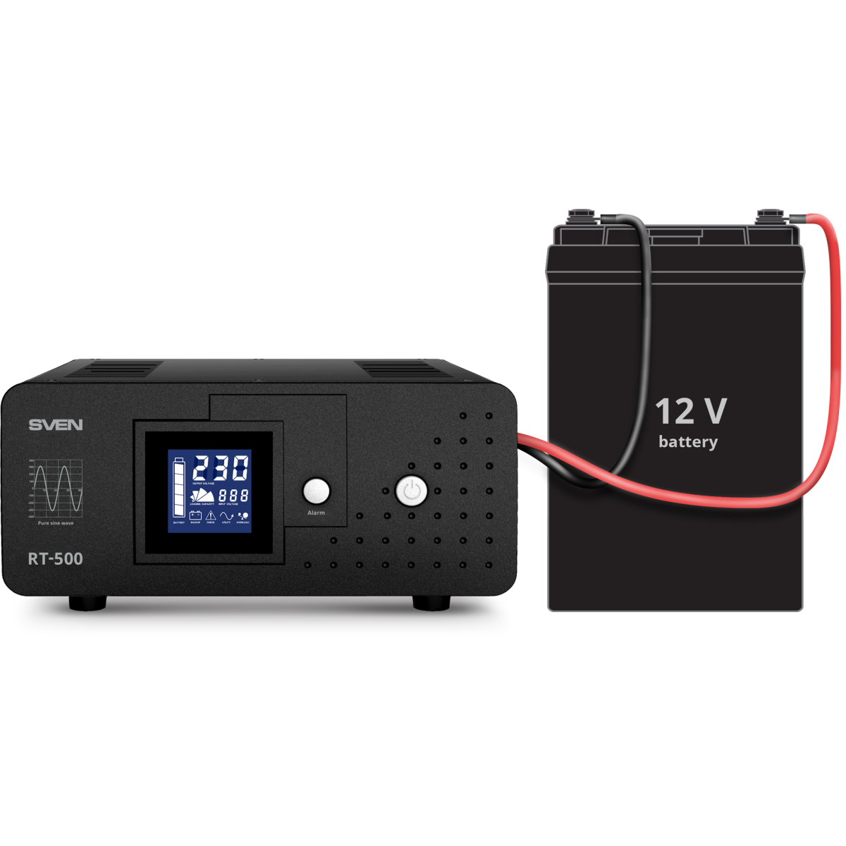 ИБП Sven RT-500 - SV-013097 - фото 3