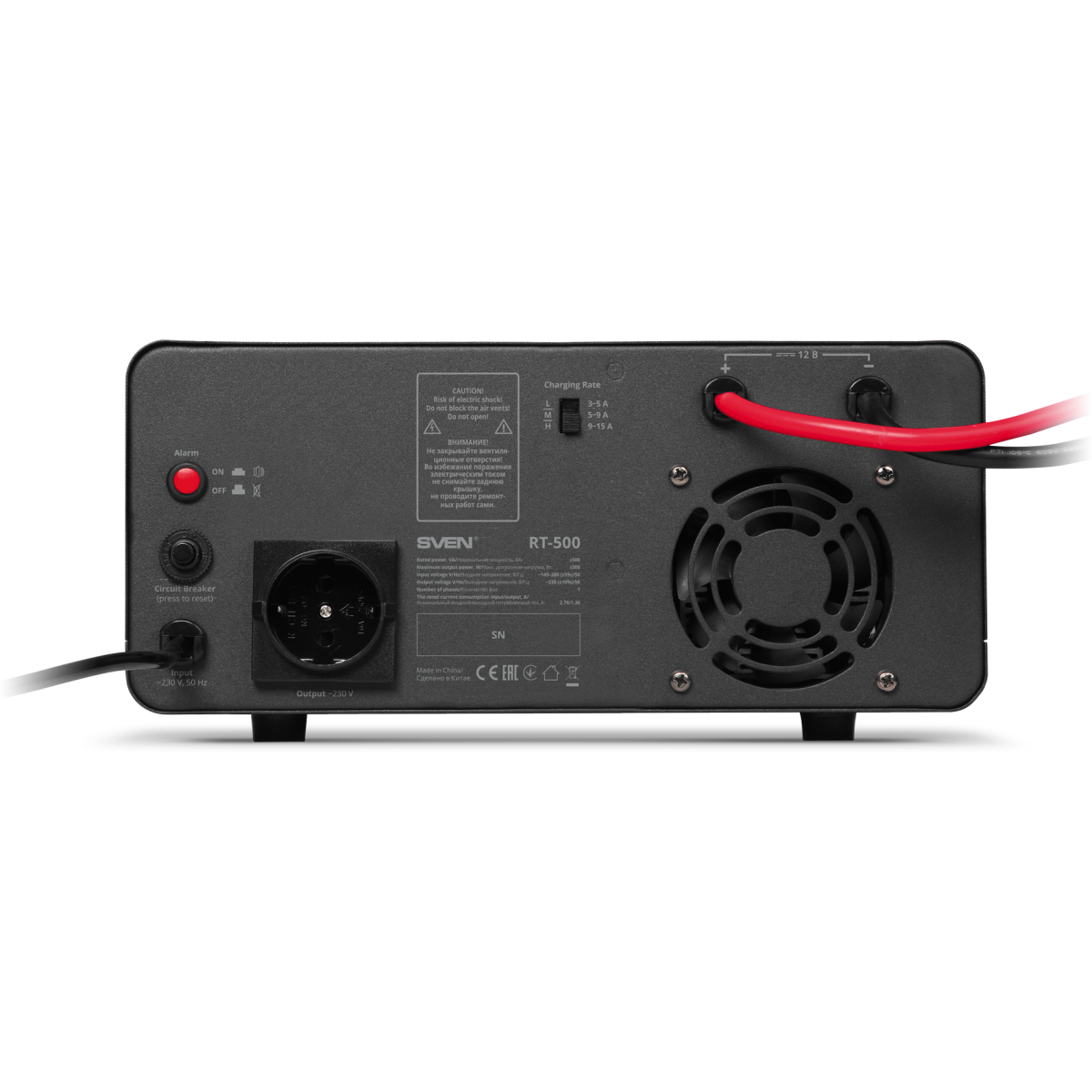 ИБП Sven RT-500 - SV-013097 - фото 4