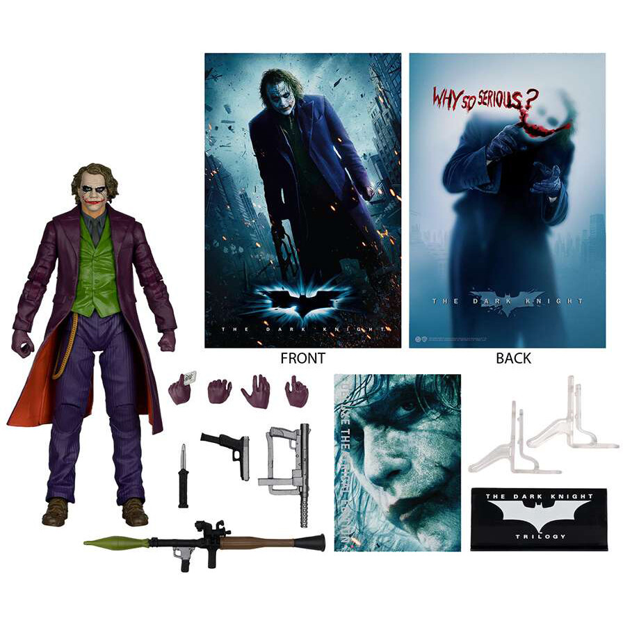 Фигурка McFarlane Toys DC Theatrical Deluxe The Dark Knight Joker - 787926178920 - фото 4