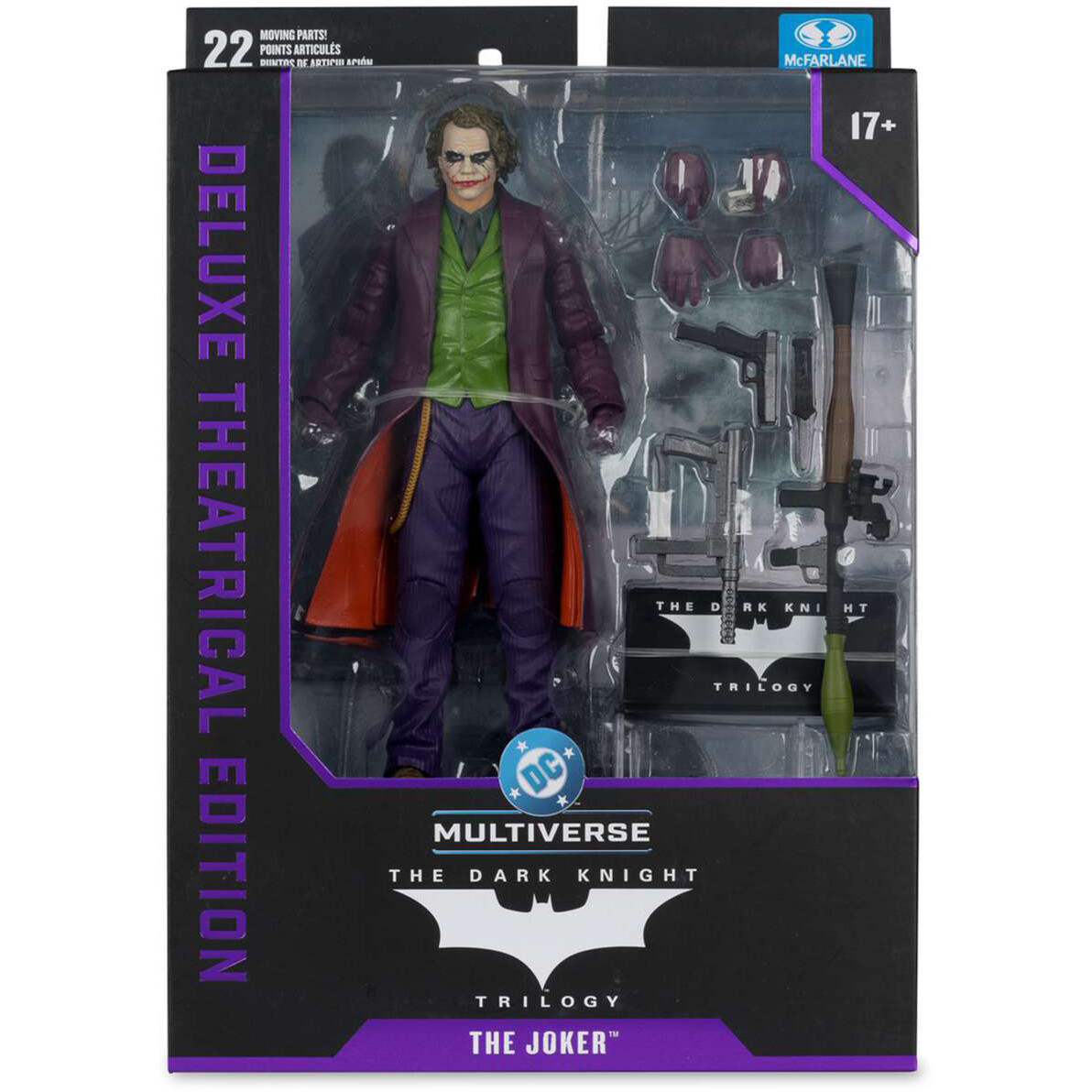 Фигурка McFarlane Toys DC Theatrical Deluxe The Dark Knight Joker - 787926178920 - фото 5