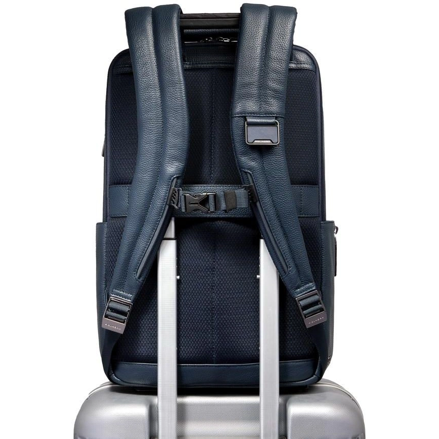 Рюкзак для ноутбука Piquadro Travel Backpack 15.6" Blue (CA7106MOS/BLU) - фото 7