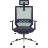Офисное кресло Бюрократ MC-612N-H Blаck (MC-612N-H/B/418B)
