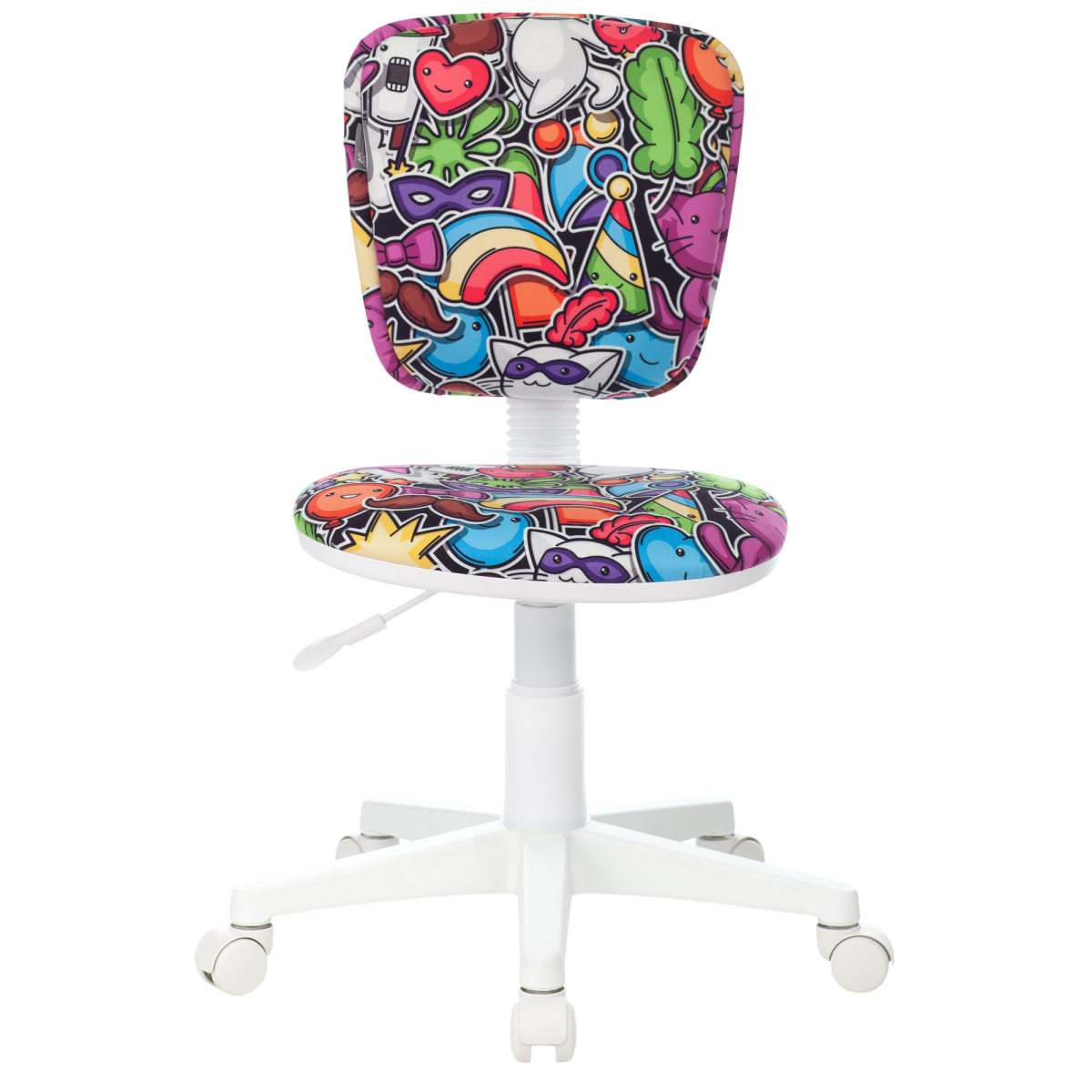 Детское кресло Бюрократ CH-W204NX Multicolor - CH-W204NX/MASKARAD - фото 2