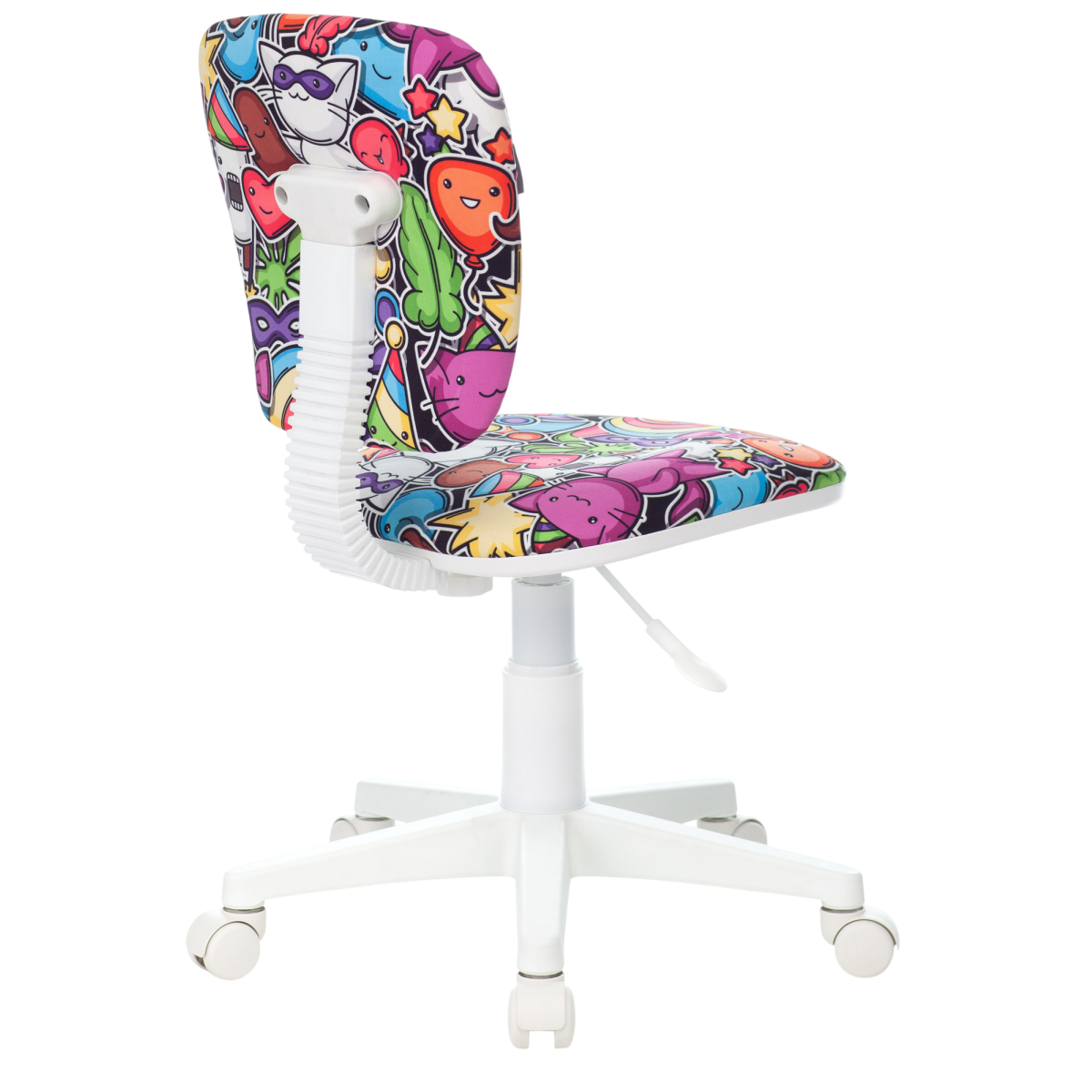 Детское кресло Бюрократ CH-W204NX Multicolor - CH-W204NX/MASKARAD - фото 4