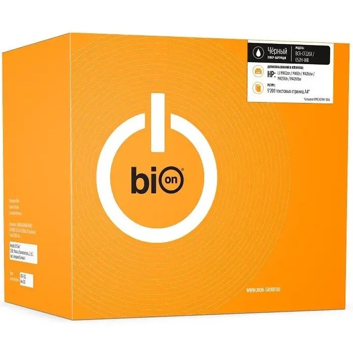 Картридж Bion CF226X/052H Black - BCR-CF226X/052H