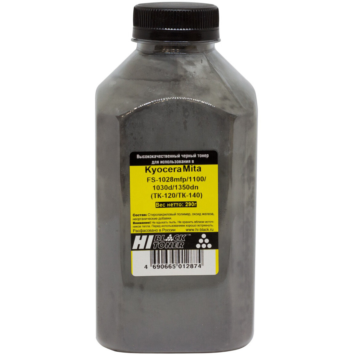 Тонер Hi-Black TK-120/TK-140 Black - 991221490094