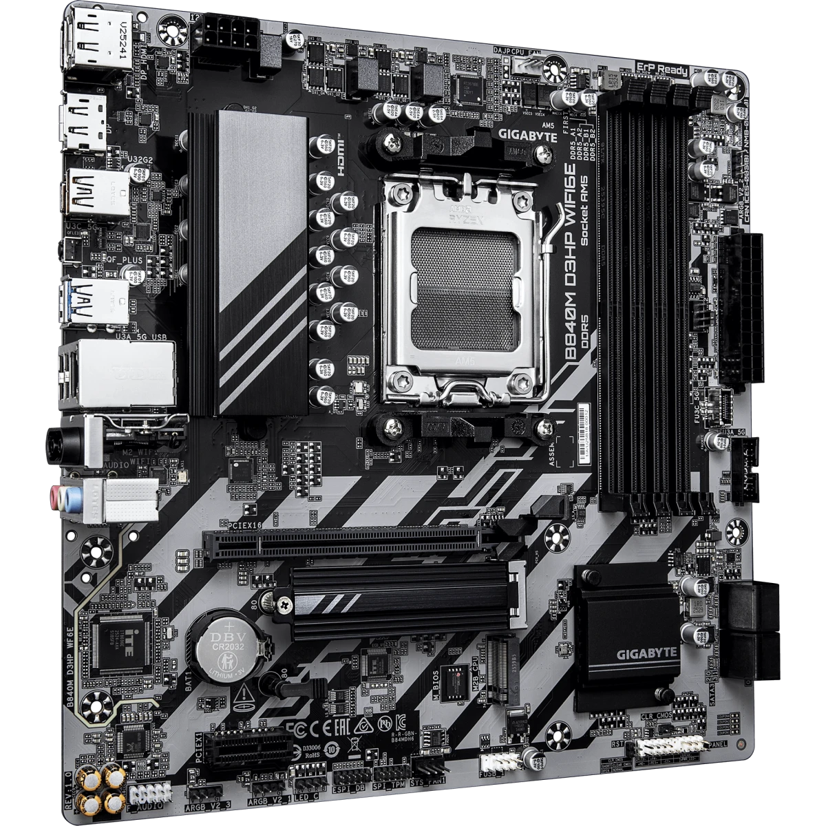 Материнская плата Gigabyte B840M D3HP WIFI6E - фото 2