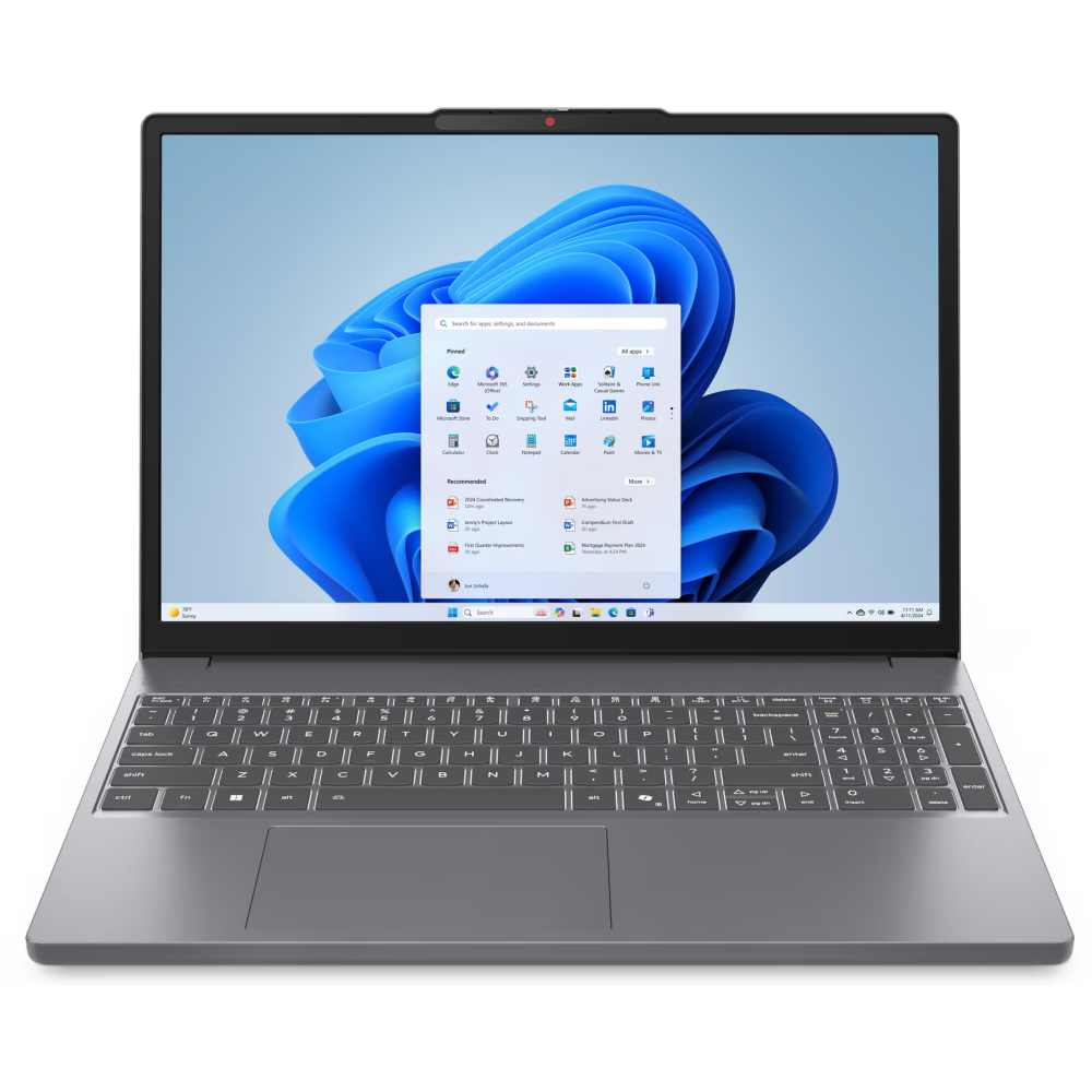 Ноутбук Lenovo IdeaPad Slim 3 15IRH10 Luna Grey (83K100VDIN)