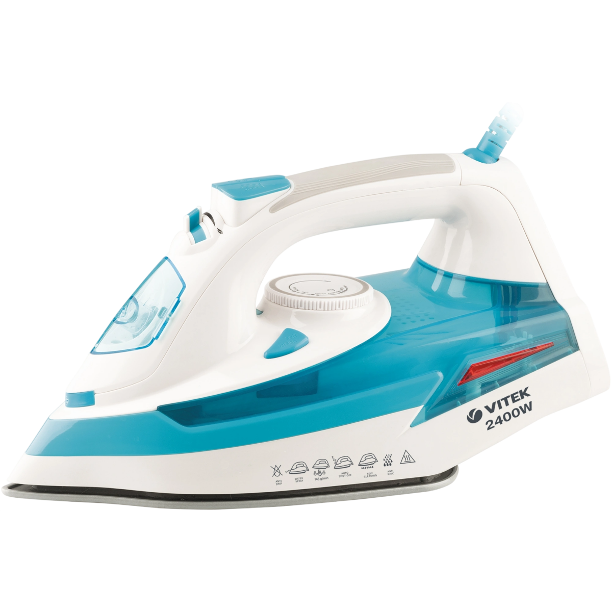 Утюг VITEK VT-8347 White/Turquoise