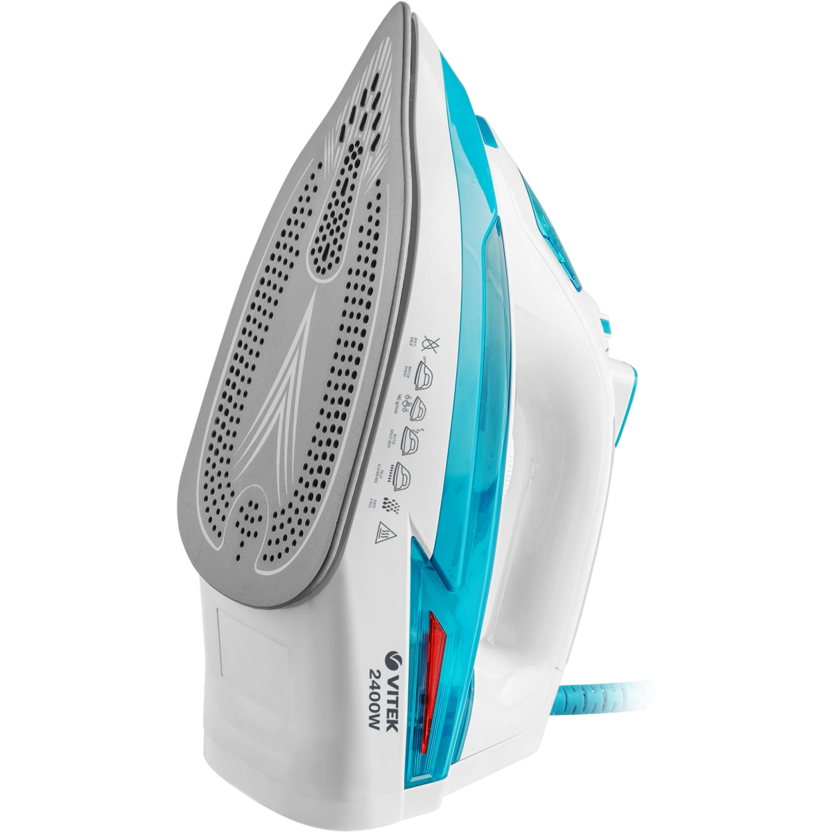 Утюг VITEK VT-8347 White/Turquoise - фото 2