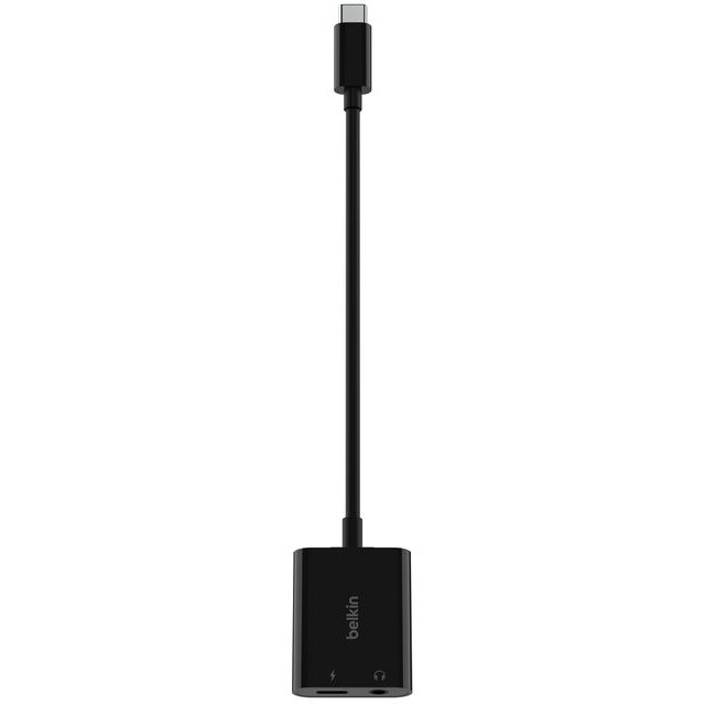 Кабель USB Type-C - 3.5 Jack/USB Type-C, Belkin NPA004btBK - фото 4