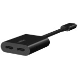 Разветвитель USB Type-C - 2x USB Type-C (F), Belkin F7U081btBLK