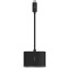 Переходник USB Type-C (M) - VGA (F)/USB Type-C (F), Belkin AVC001btBK - фото 3